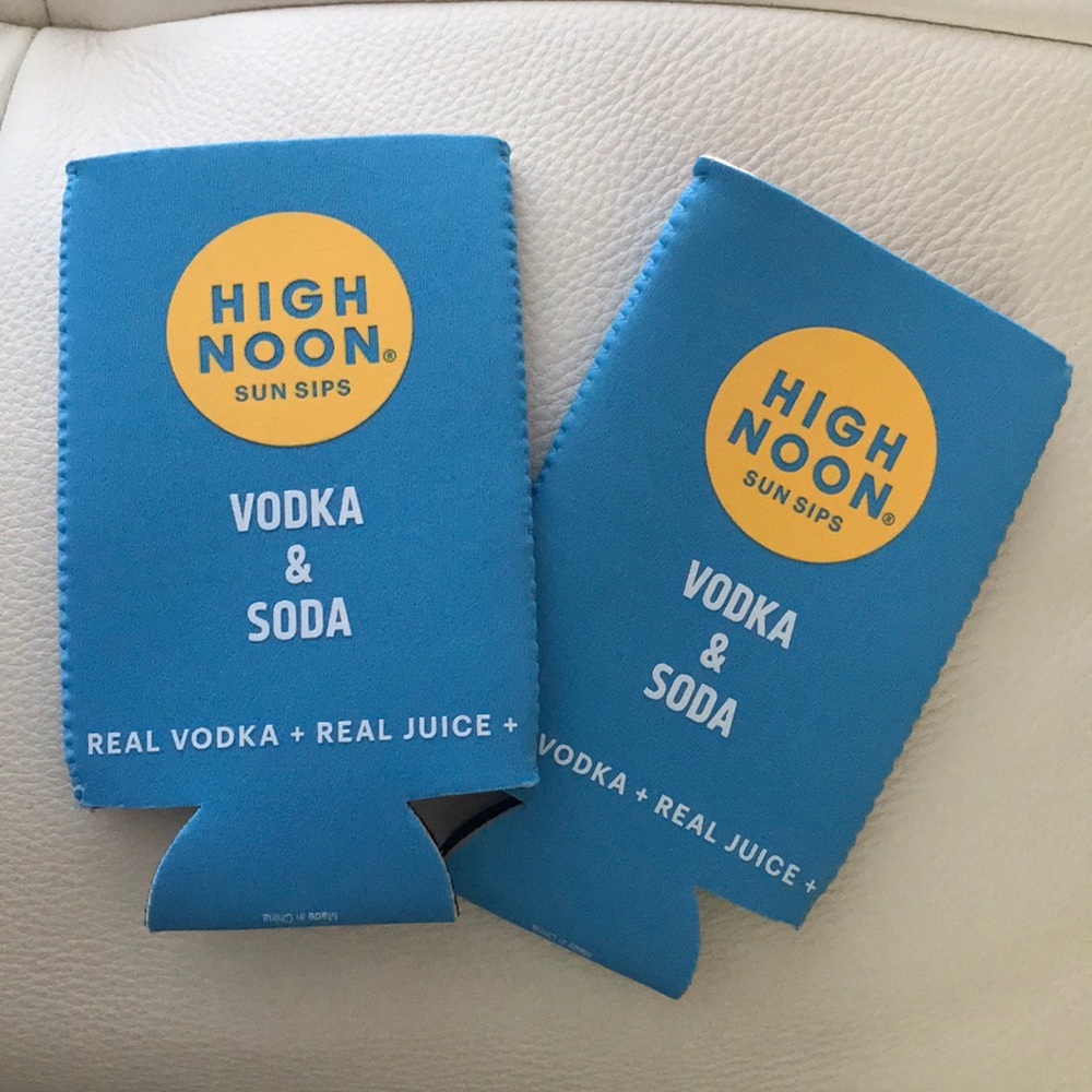 High Noon 12 oz Can Koozie  New set of 2